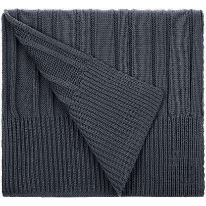 Шарф Knit Beat, серый (графит)