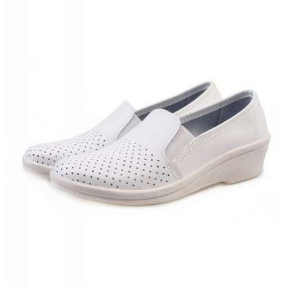 Туфли кожаные 41-22-7 (STEP) женские, белые - Урсус