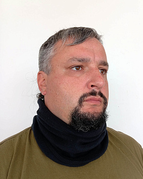 Шарф-шапка ЧЕРНЫЙ (шарф) 1