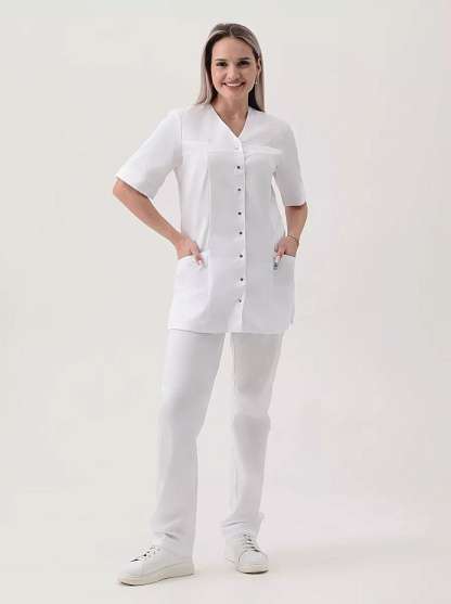 Костюм женский "Магнолия" белый - Урсус