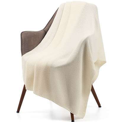 Плед Longview, молочно-белый 120х180 см