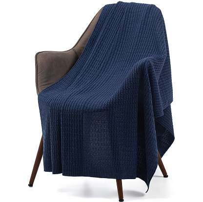 Плед Slumberland, синий (джинс) 120х170 см