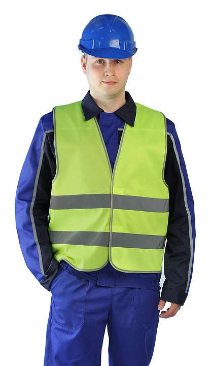 Жилет "Сигнальный" лимонный/желтый - Урсус